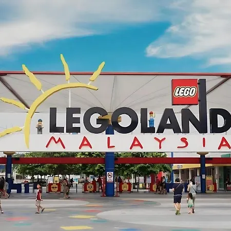 Mins To Johor Bahru Legoland Encorp Marina Puteri Harbour Sea View Apartment Nusajaya  Exterior photo